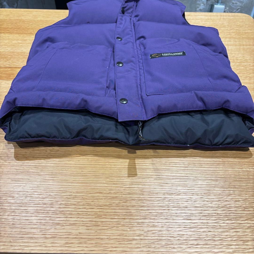   / ダウンベスト旧タグ　紫　SP