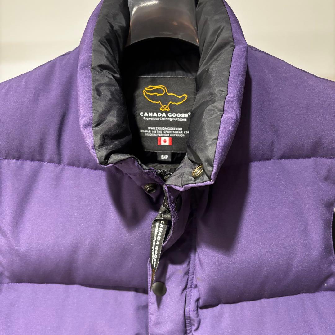   / ダウンベスト旧タグ　紫　SP