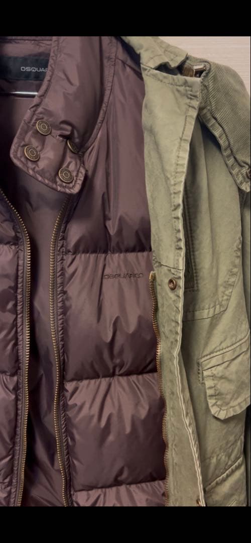 ディースクエアード ダウン コート 46 メンズ