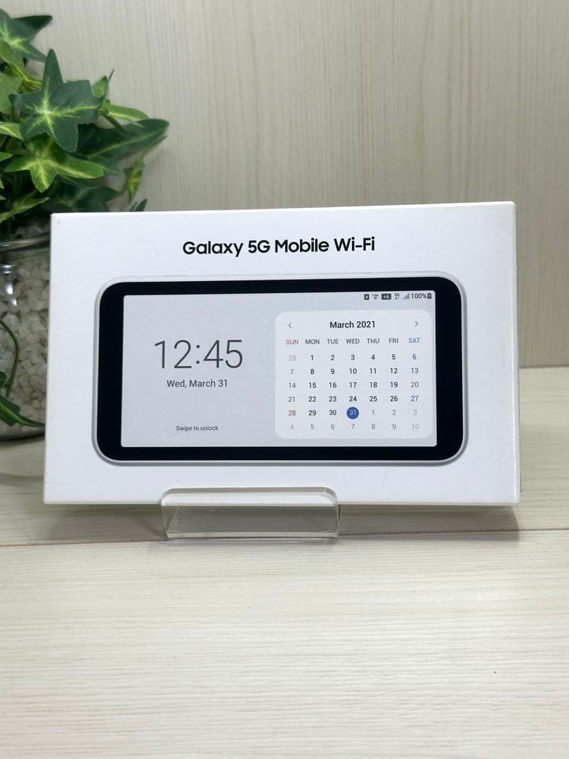 ✨新品未使用✨Galaxy 5G Mobile Wi-Fi SCR01 ホワイト