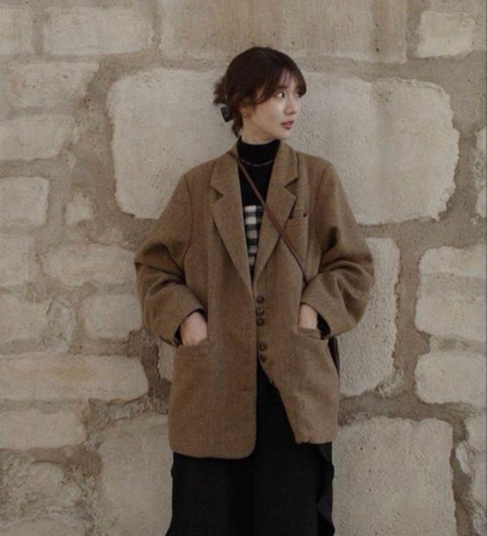 【Eaphi】【完売品】 WOOL TWEED JACKET