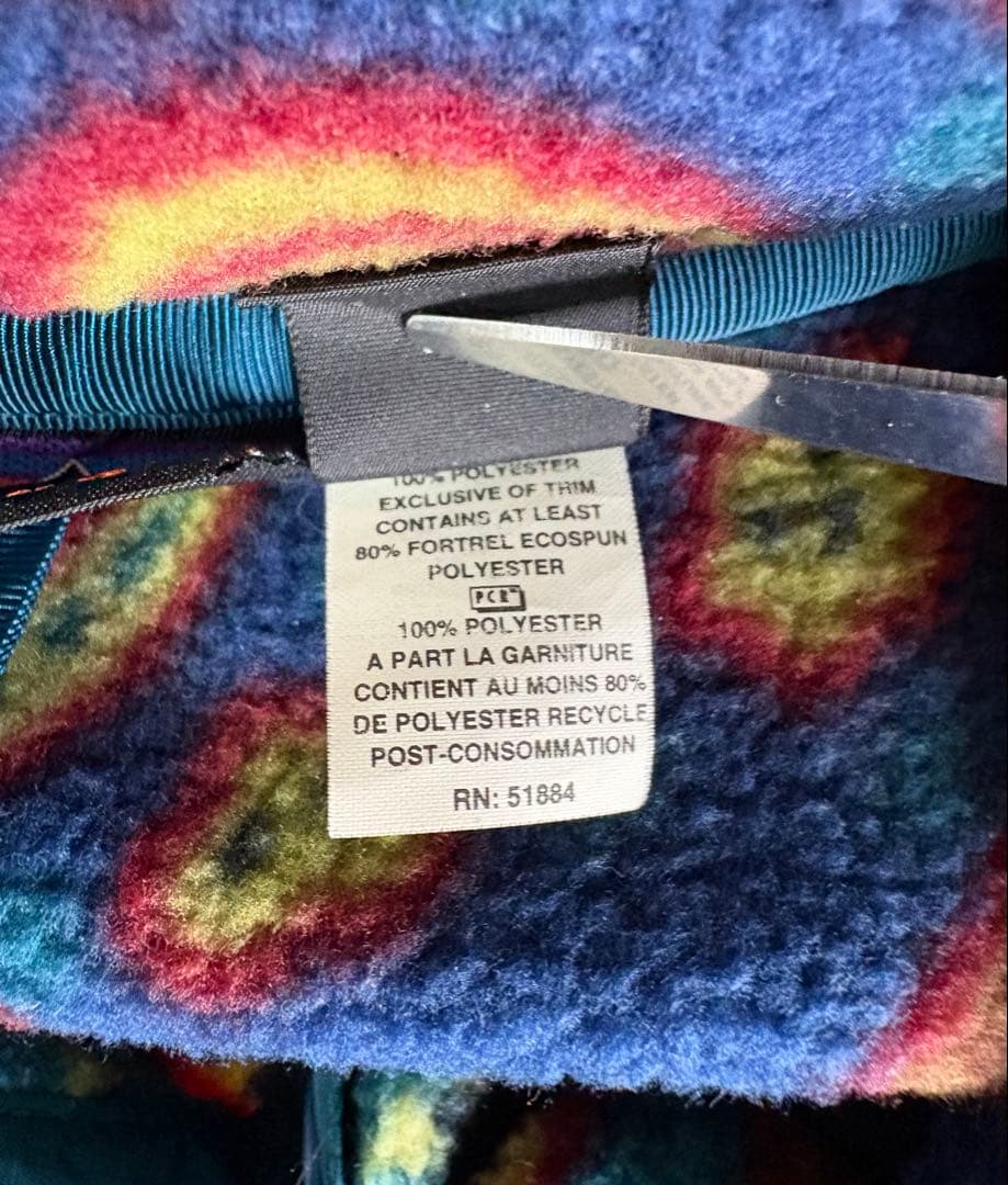 patagonia パタゴニア ワニ柄 シンチラ スナップT 90S 総柄