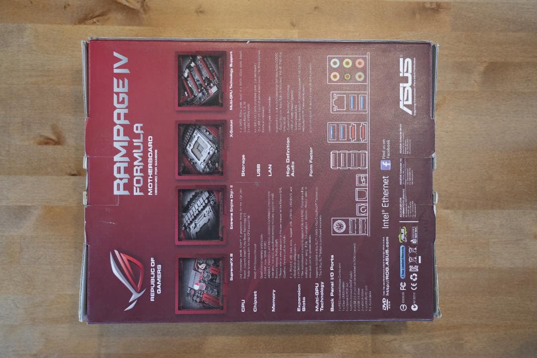 ASUS 「R.O.G.」マザーボード Rampage IV Formula