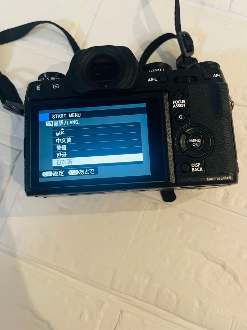 FUJIFILM フジフィルム ミラーレス X-T1 ブラック　レンズ付き