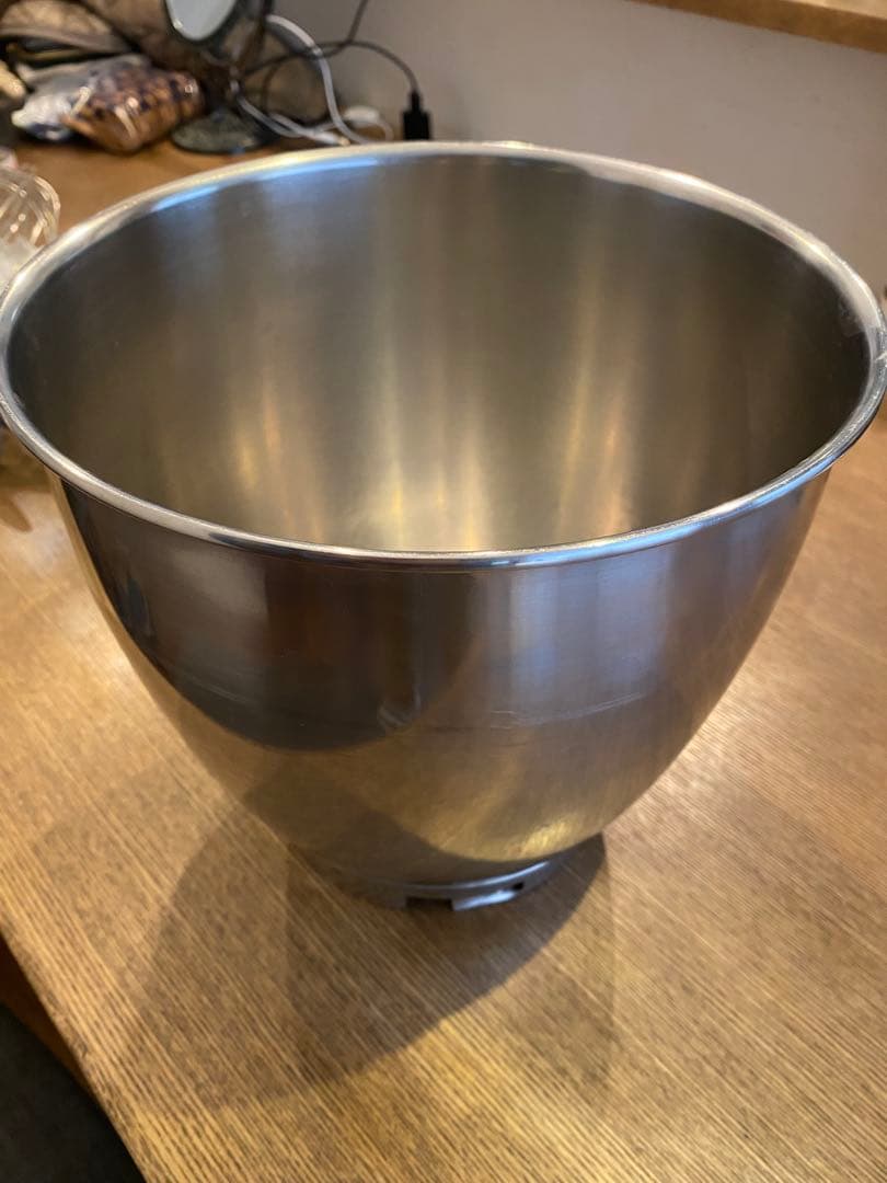 愛工舎製作所ケンミックス　卓上ミキサーボール　セット（新品ワイヤー予備付）