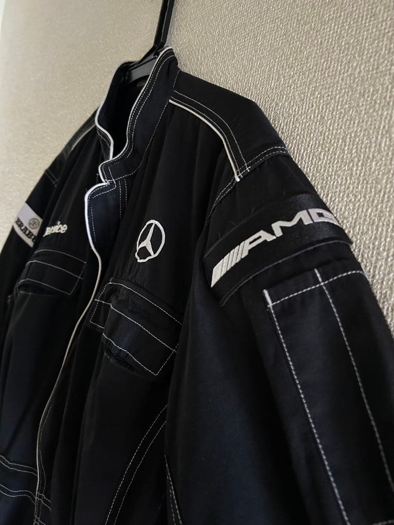 メルセデスベンツ　つなぎ　Lサイズ、　ベンツキャップセット