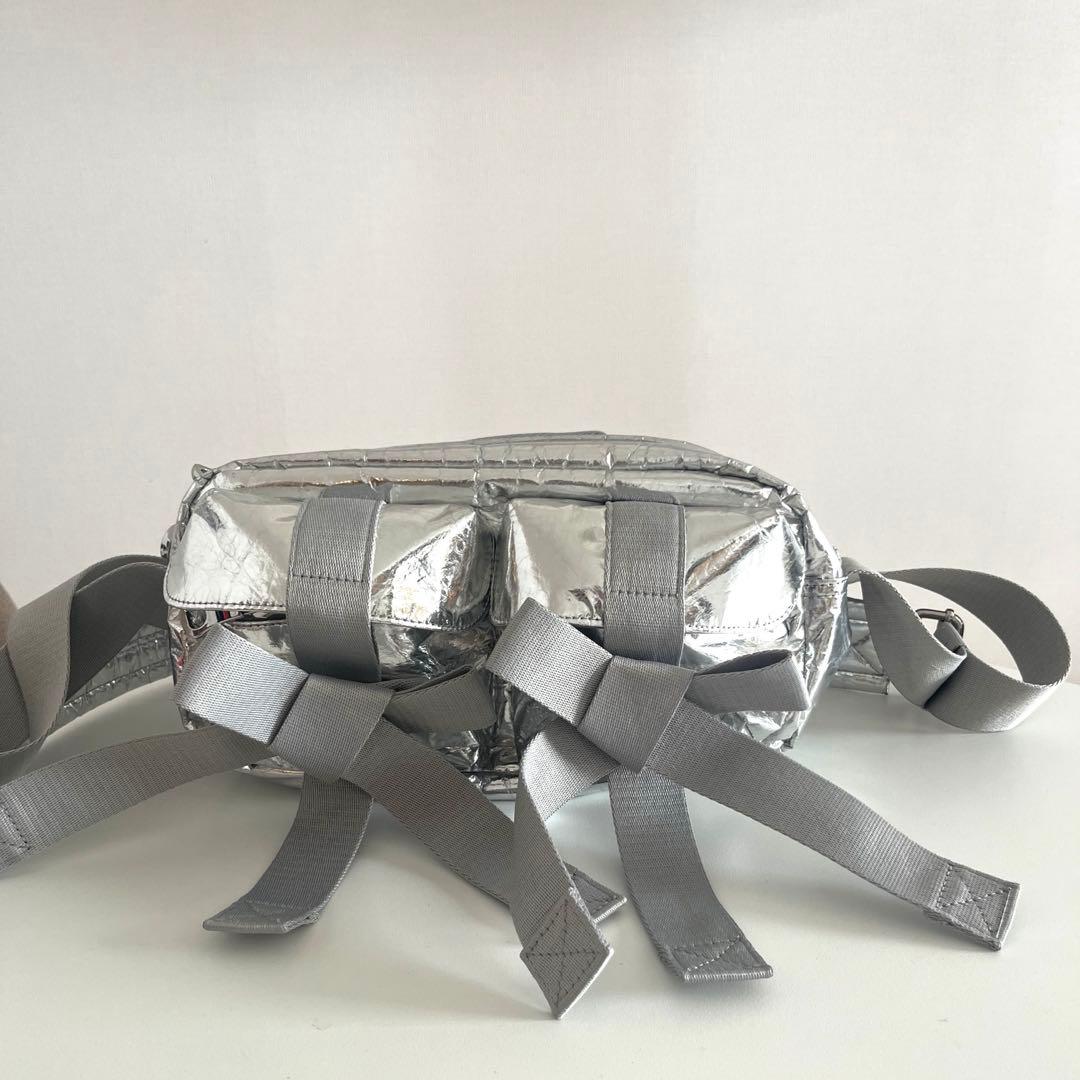 シルバー Classic Bow ボディバッグ