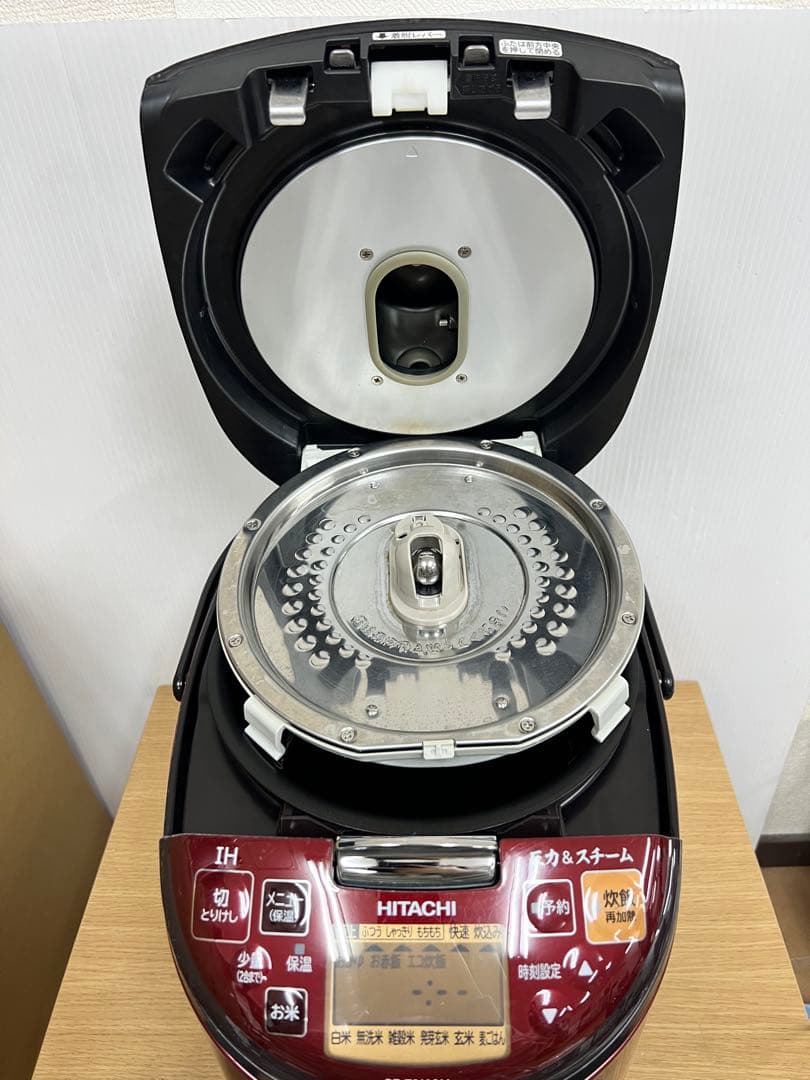 日立 IH炊飯器 RZ-TS103M 5.5合 圧力＆スチーム 2020年製