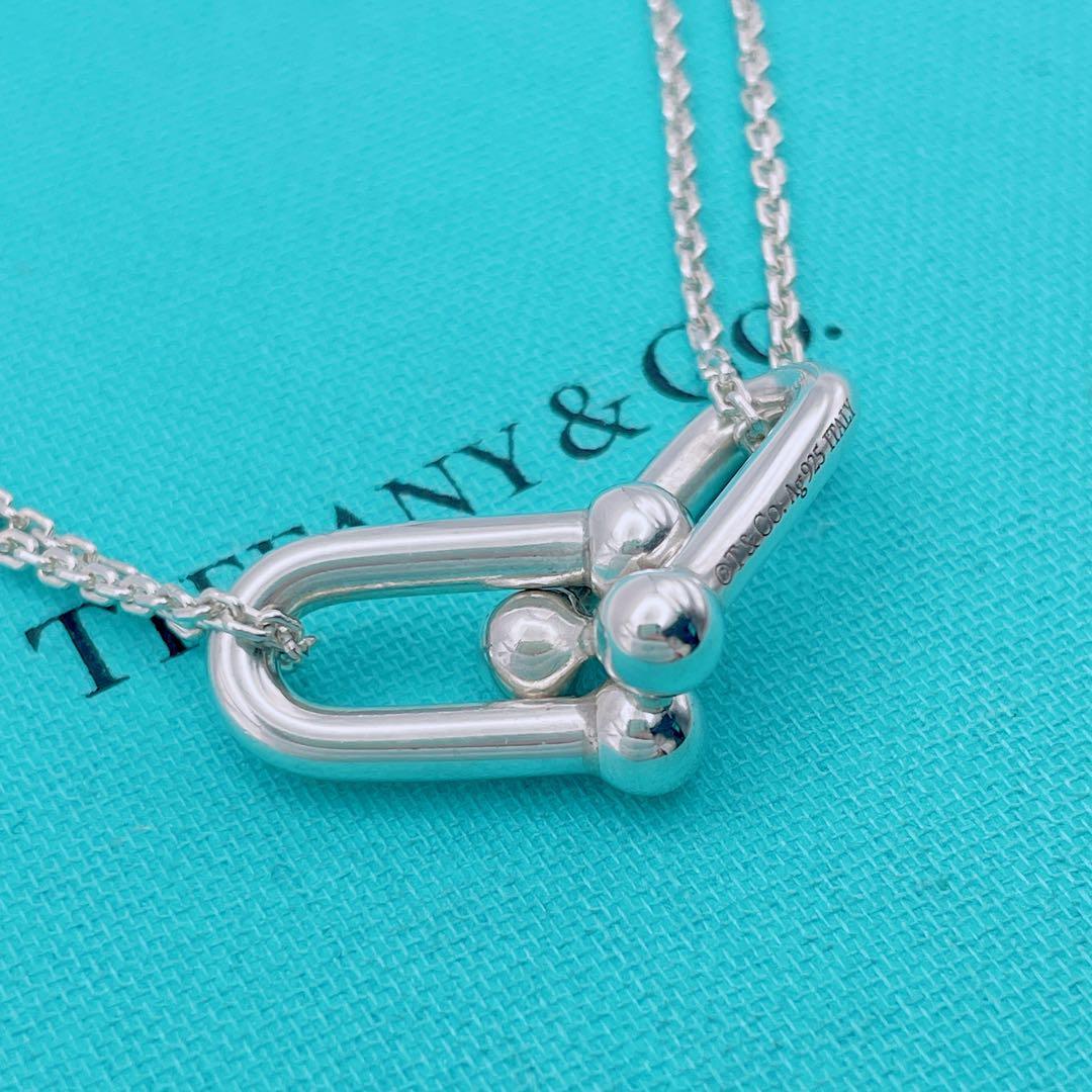 Tiffany & Co. ハードウェア　ダブルリンク　ネックレス　チェーン