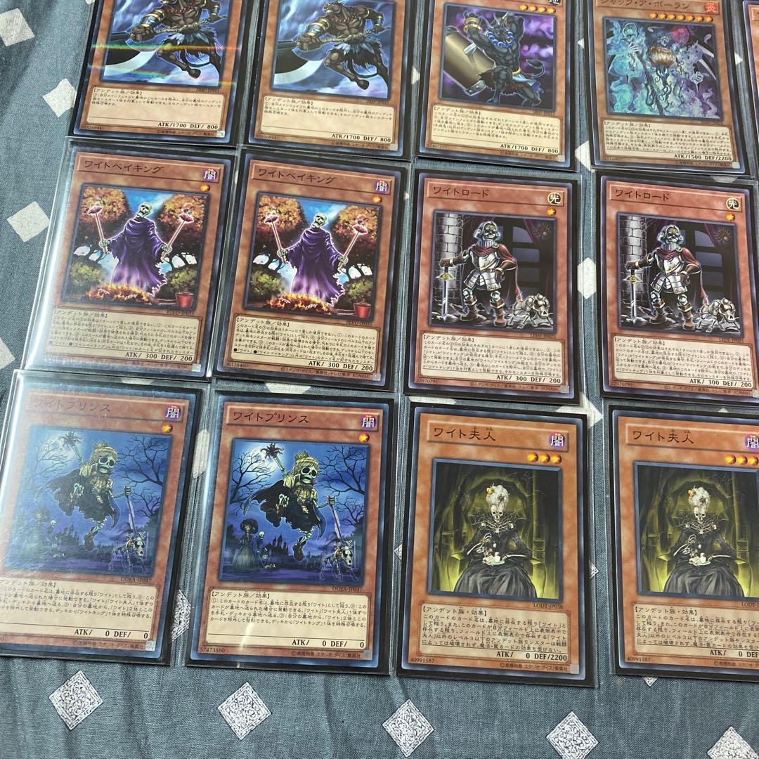 遊戯王　ワイト　デッキ