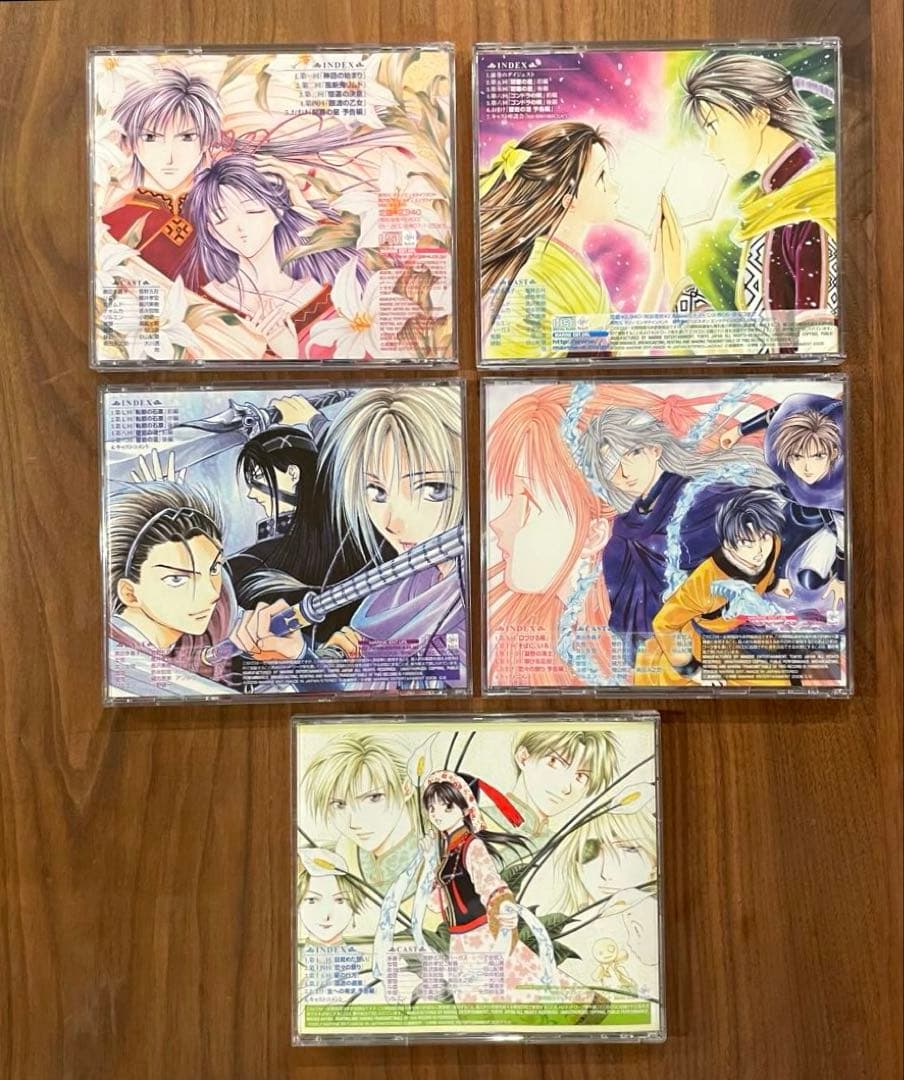 ★希少　綺麗良好　帯付き★ ドラマCD ふしぎ遊戯 玄武開伝 一〜五　全巻セット