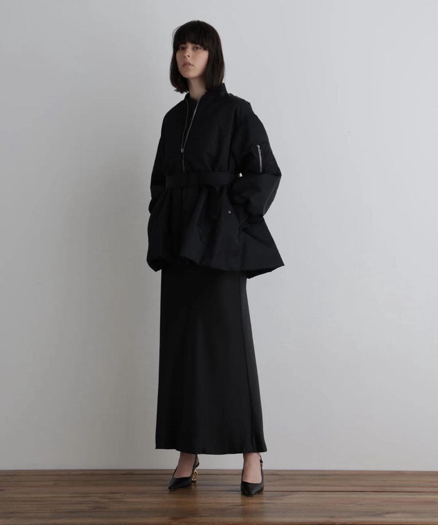 LE PHIL ナイロンウエストベルトパフィージャケット　未使用