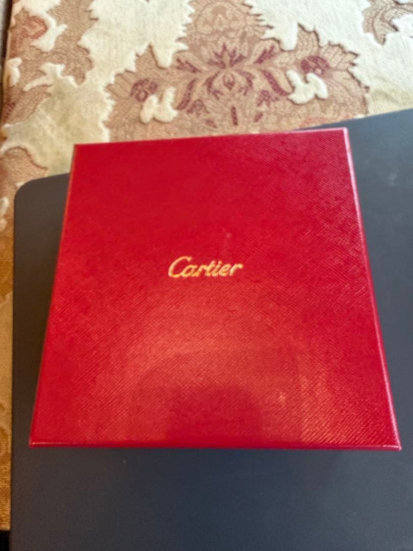 ko56さんせんようCartier シルバー ネックレス ロゴチャーム付き