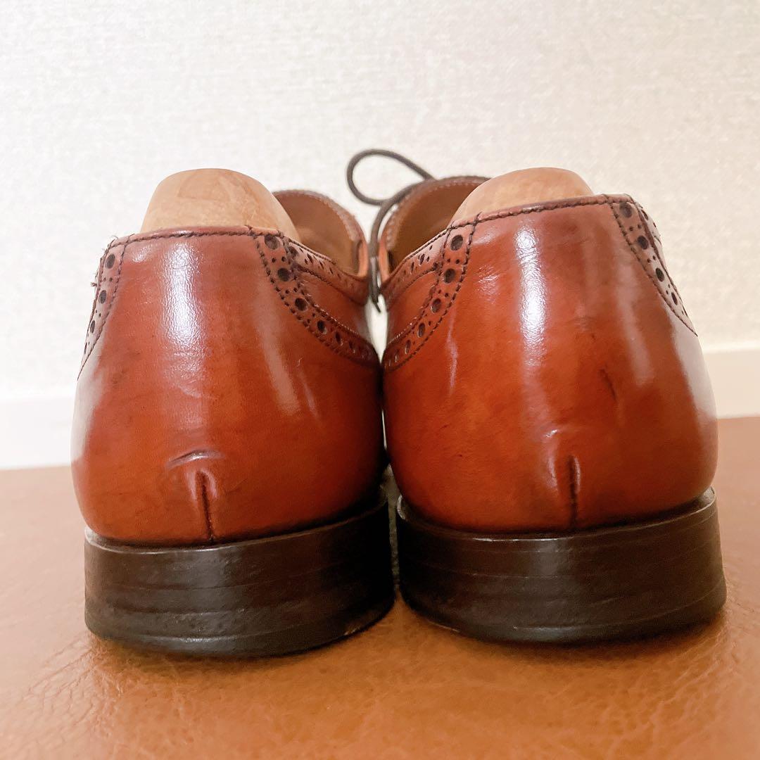 JOSEPH CHEANEY&SONS ダービー UK8.0F ライトブラウン