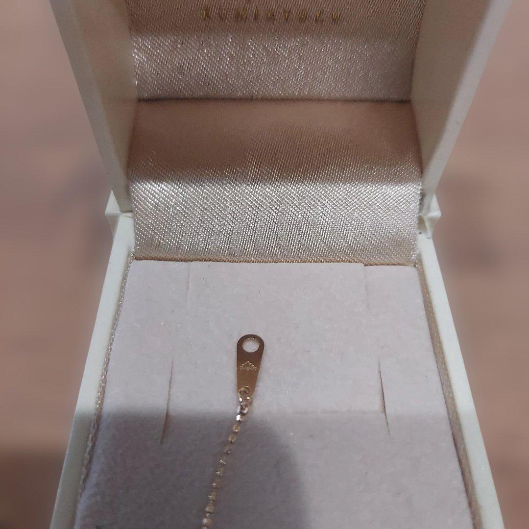 K18ハート型ペンダント ネックレス