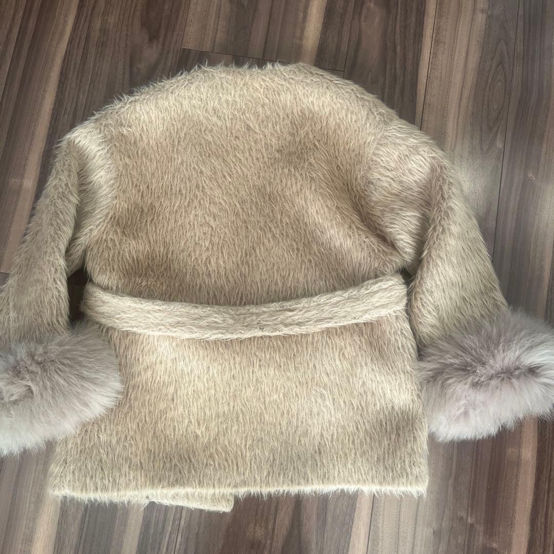 ダイアグラム　シャギー　コート　土日限定価格