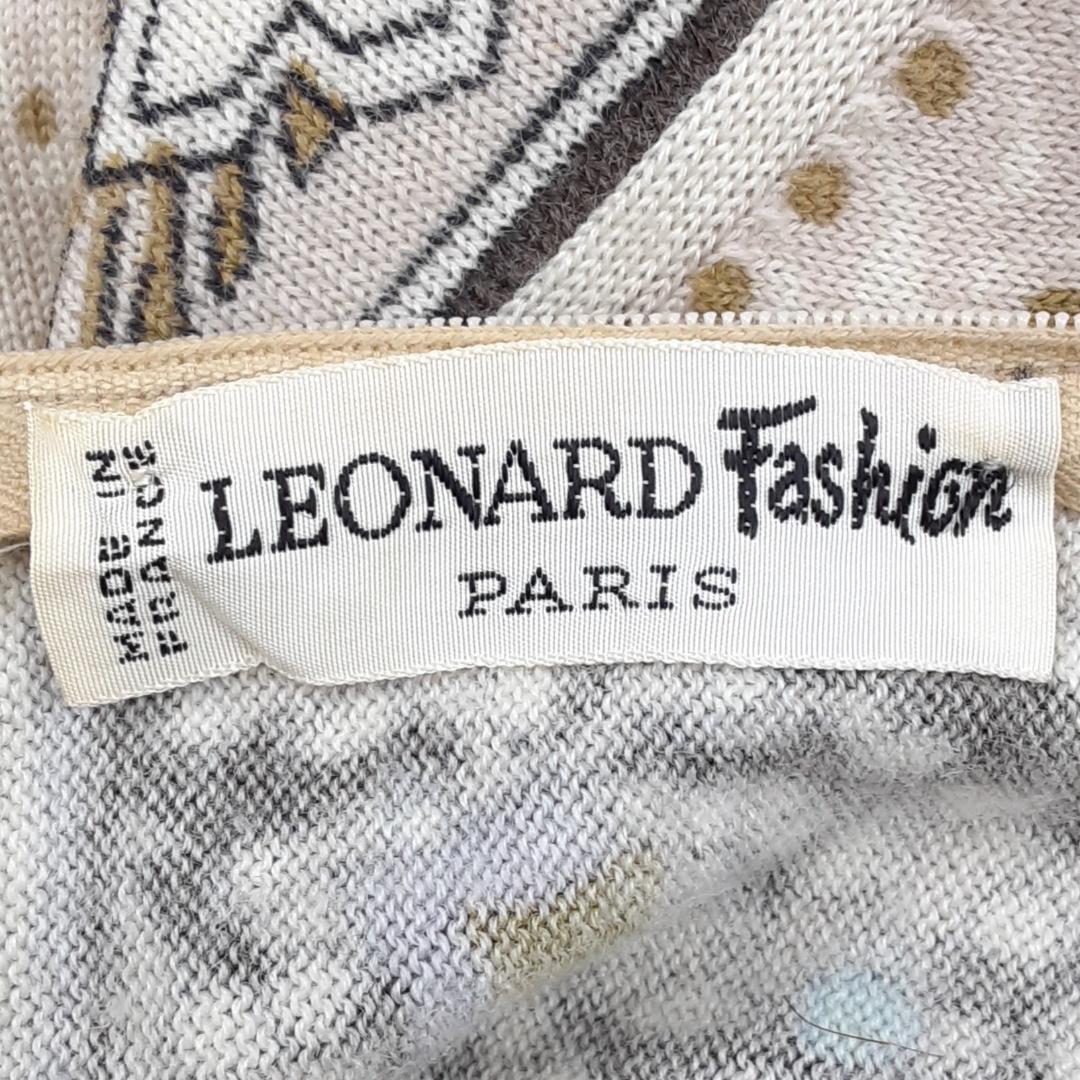 希少70s◎LEONARD レオナール 長袖チュニック ペイズリー ヴィンテージ