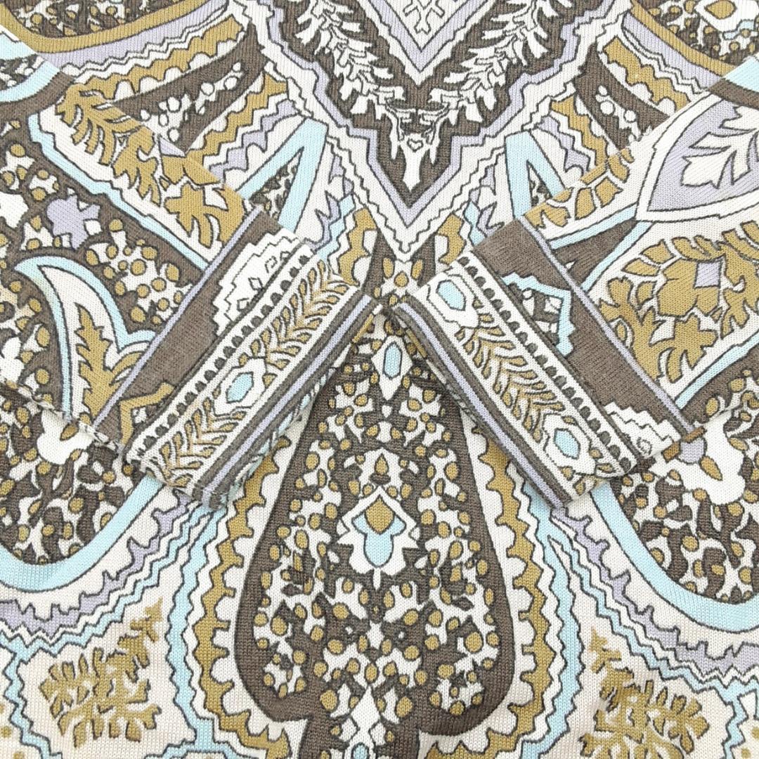 希少70s◎LEONARD レオナール 長袖チュニック ペイズリー ヴィンテージ