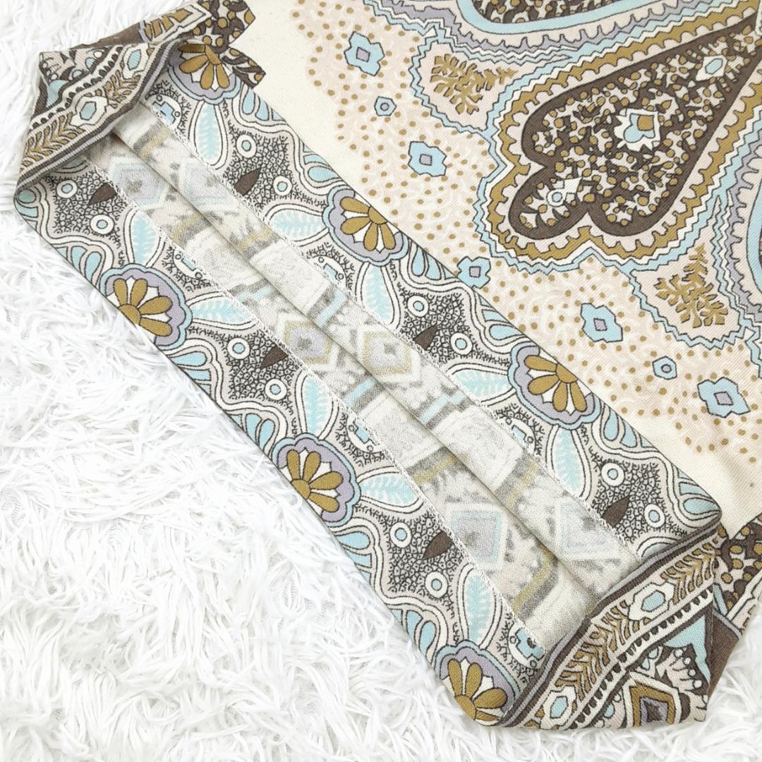 希少70s◎LEONARD レオナール 長袖チュニック ペイズリー ヴィンテージ