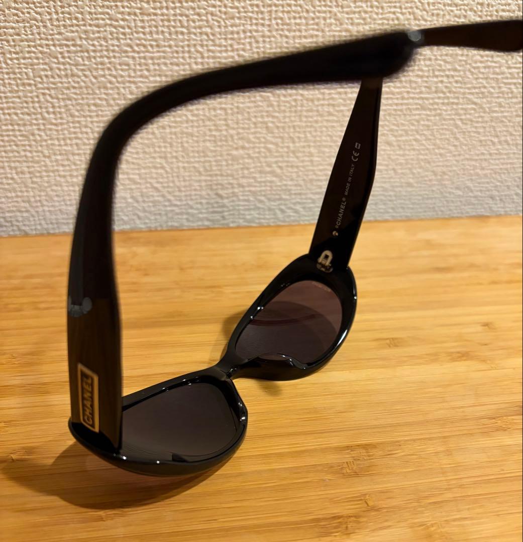 CHANEL ブラック サングラス 5119 ケース付
