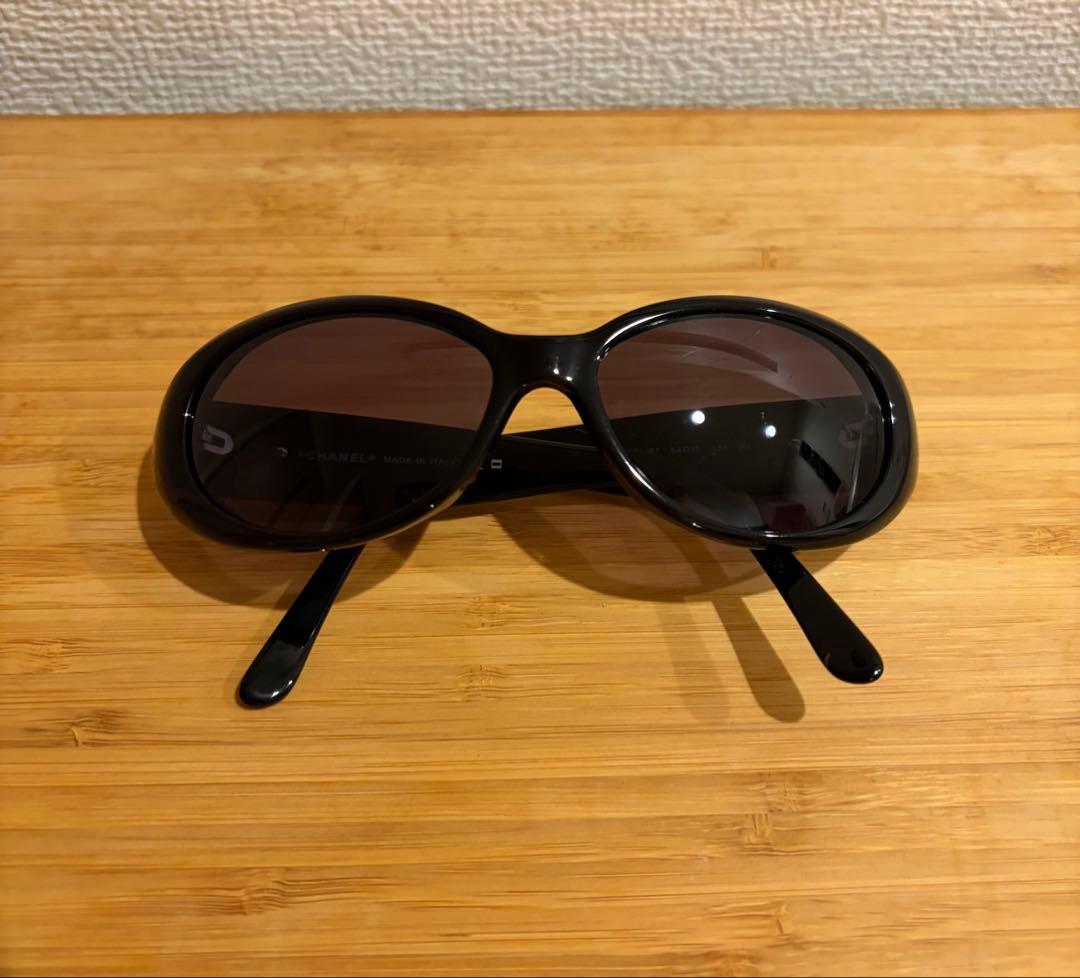 CHANEL ブラック サングラス 5119 ケース付