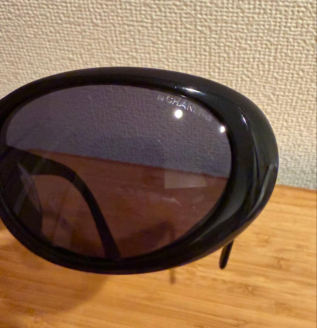 CHANEL ブラック サングラス 5119 ケース付