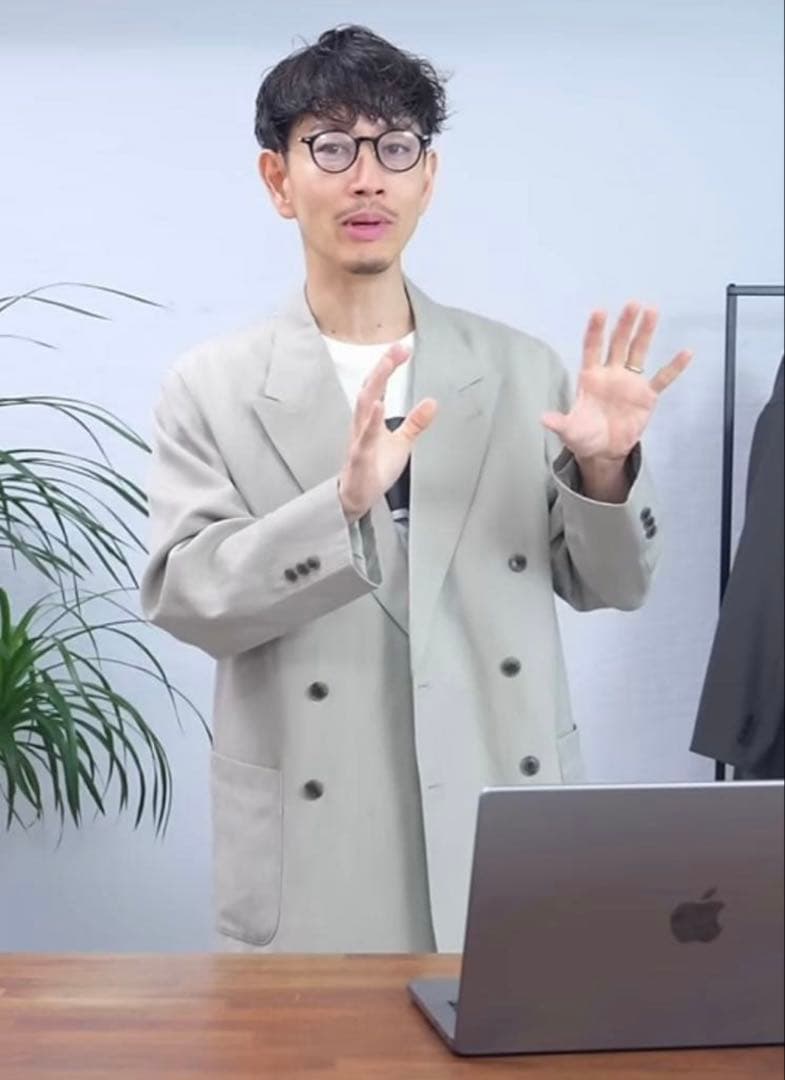 Steven Alan W/LI ダブルブレステッド 6B ジャケット Sサイズ