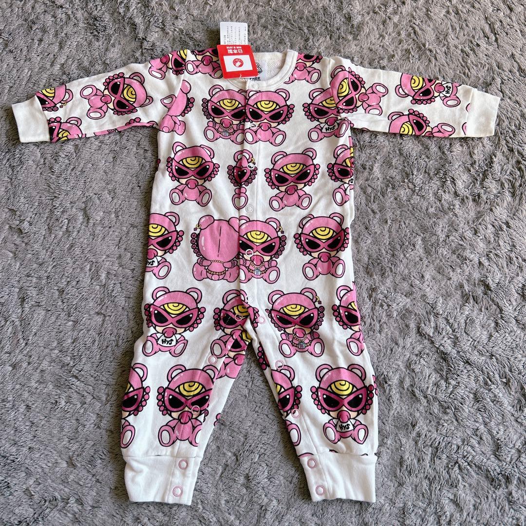 HYSTERICMINI teddy カバーオール