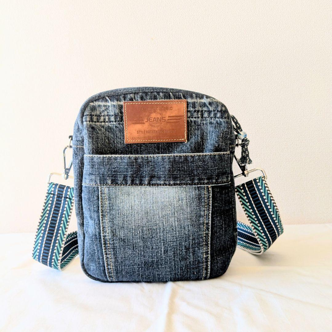 Gジャンリメイクショルダー