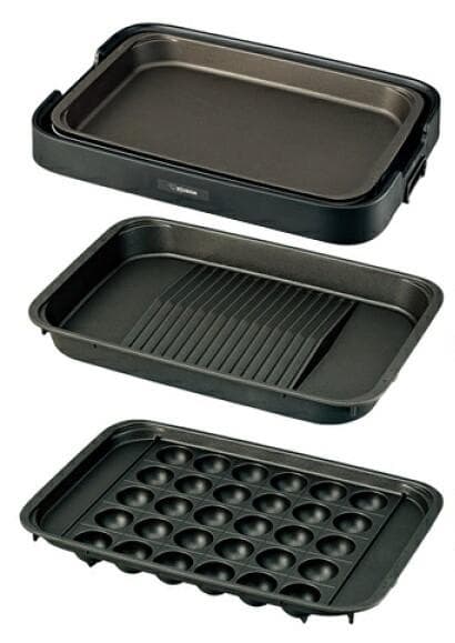 ☆EA-KJ30-BA ３枚ホットプレート ZOJIRUSHI ブラック 黒