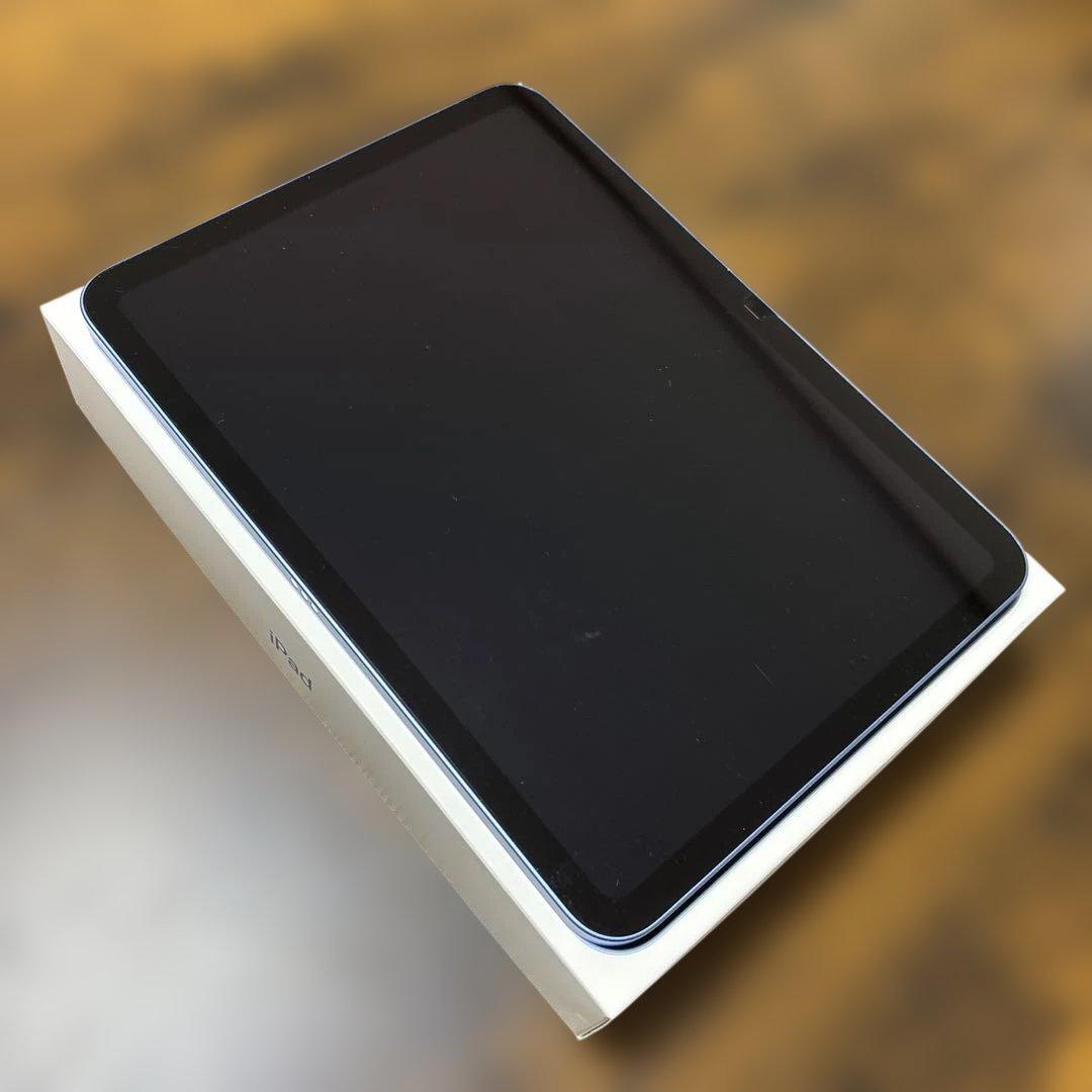 【美品】Apple iPad 本体 ブルー 第10世代Wi-Fiモデル