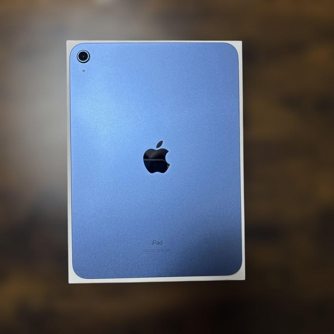 【美品】Apple iPad 本体 ブルー 第10世代Wi-Fiモデル