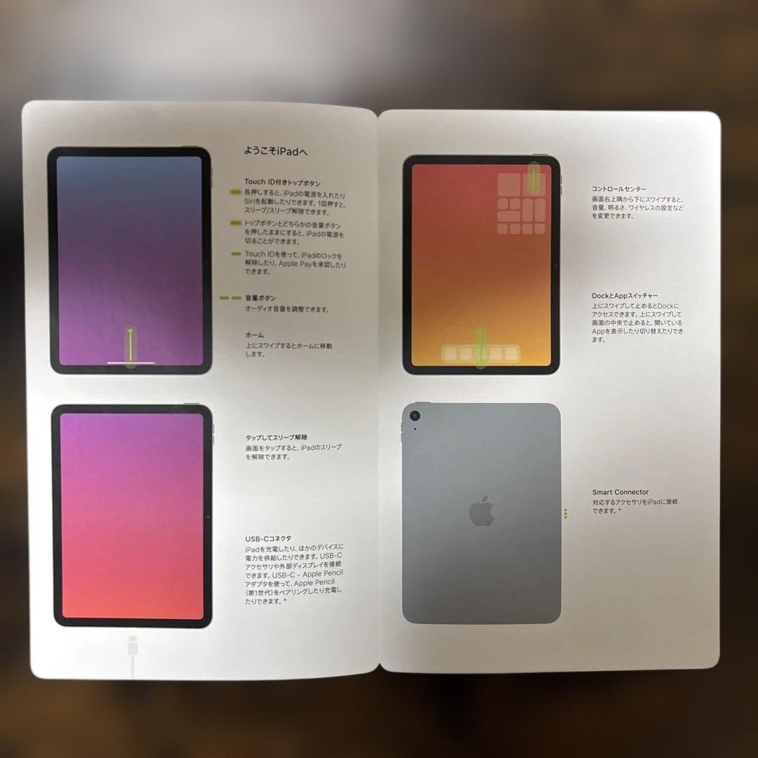 【美品】Apple iPad 本体 ブルー 第10世代Wi-Fiモデル