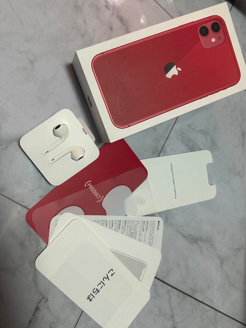 Apple iPhone 11 (PRODUCT(RED)) 本体　付属品付