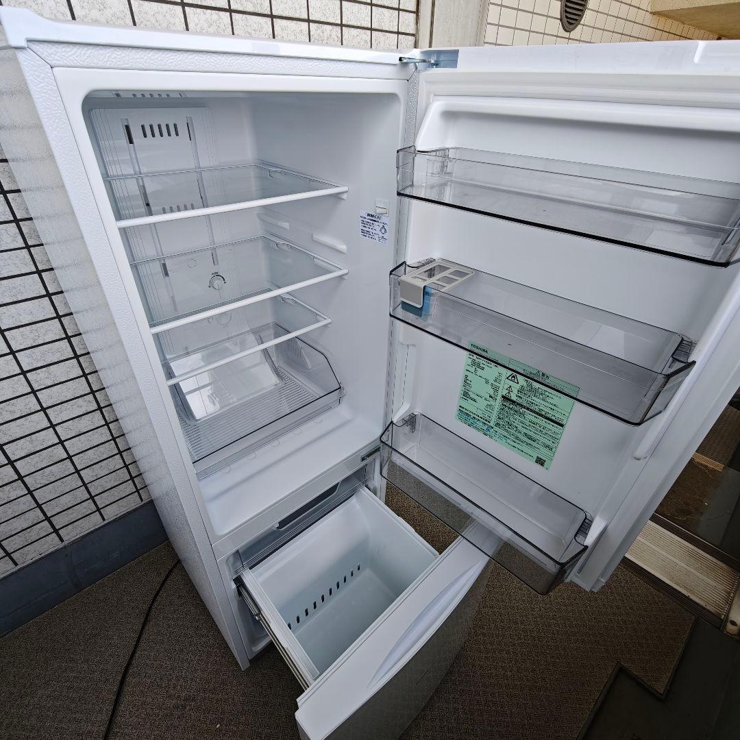 2024年製 東芝ノンフロン冷凍冷蔵庫 GR-V15BS (W)