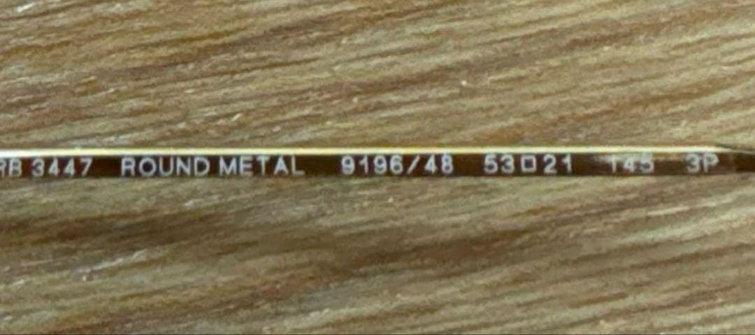 レイバン　サングラス　偏光レンズ ポラライズドRB3447 新品　919648