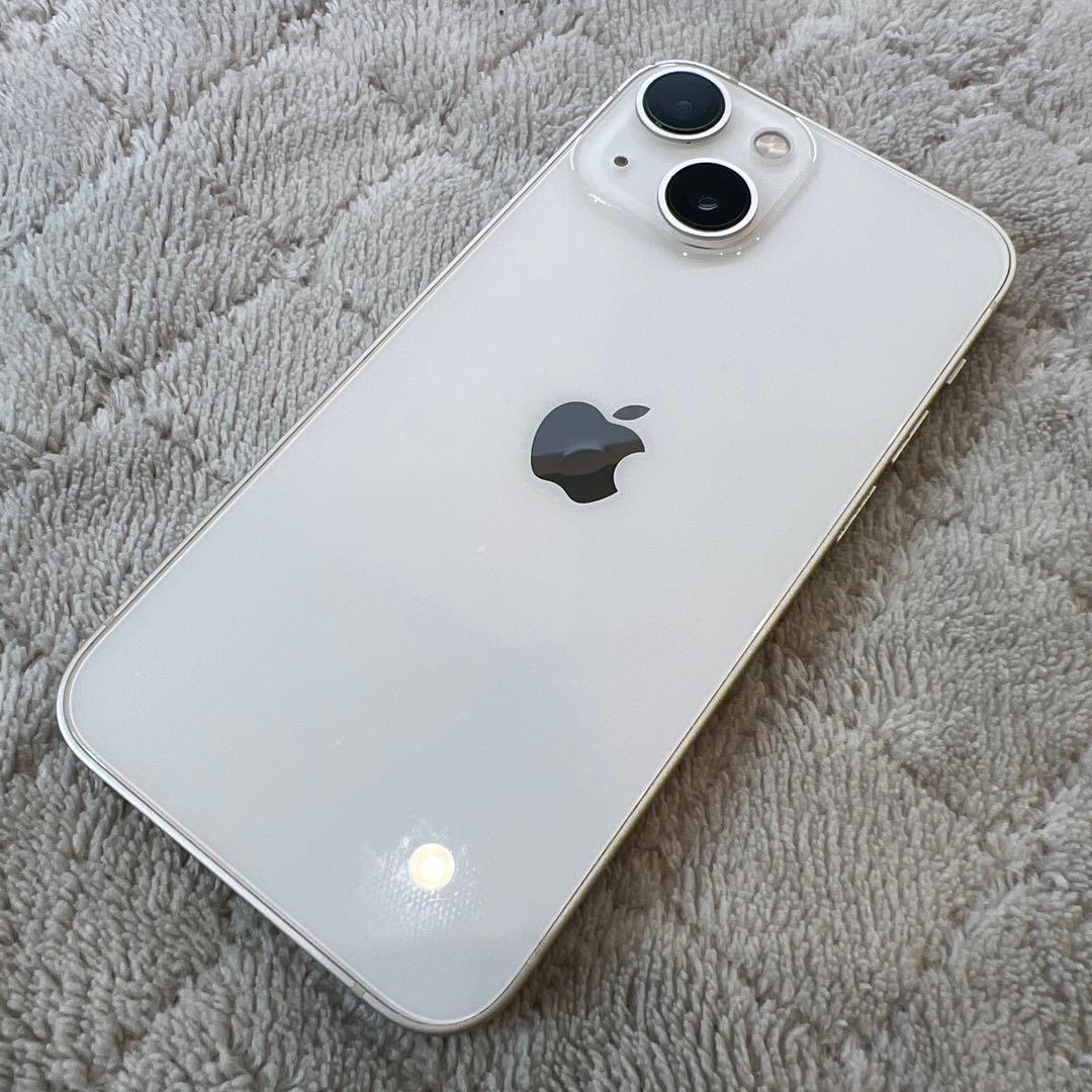 iPhone 13 mini 128GB バッテリー99% ホワイト 画面新品