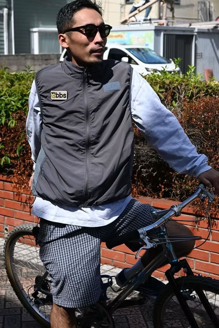【完売品】BBS x CRUMB \"Nylon Packable Vest\"