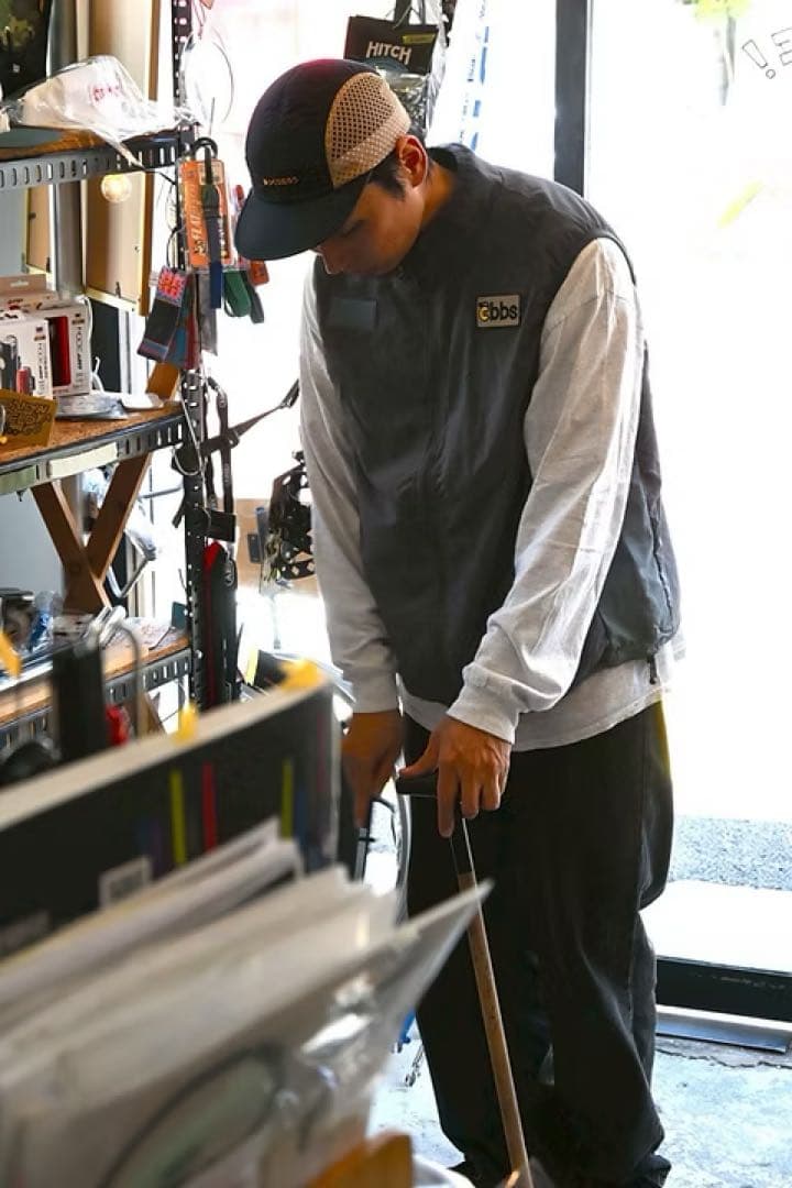 【完売品】BBS x CRUMB \"Nylon Packable Vest\"