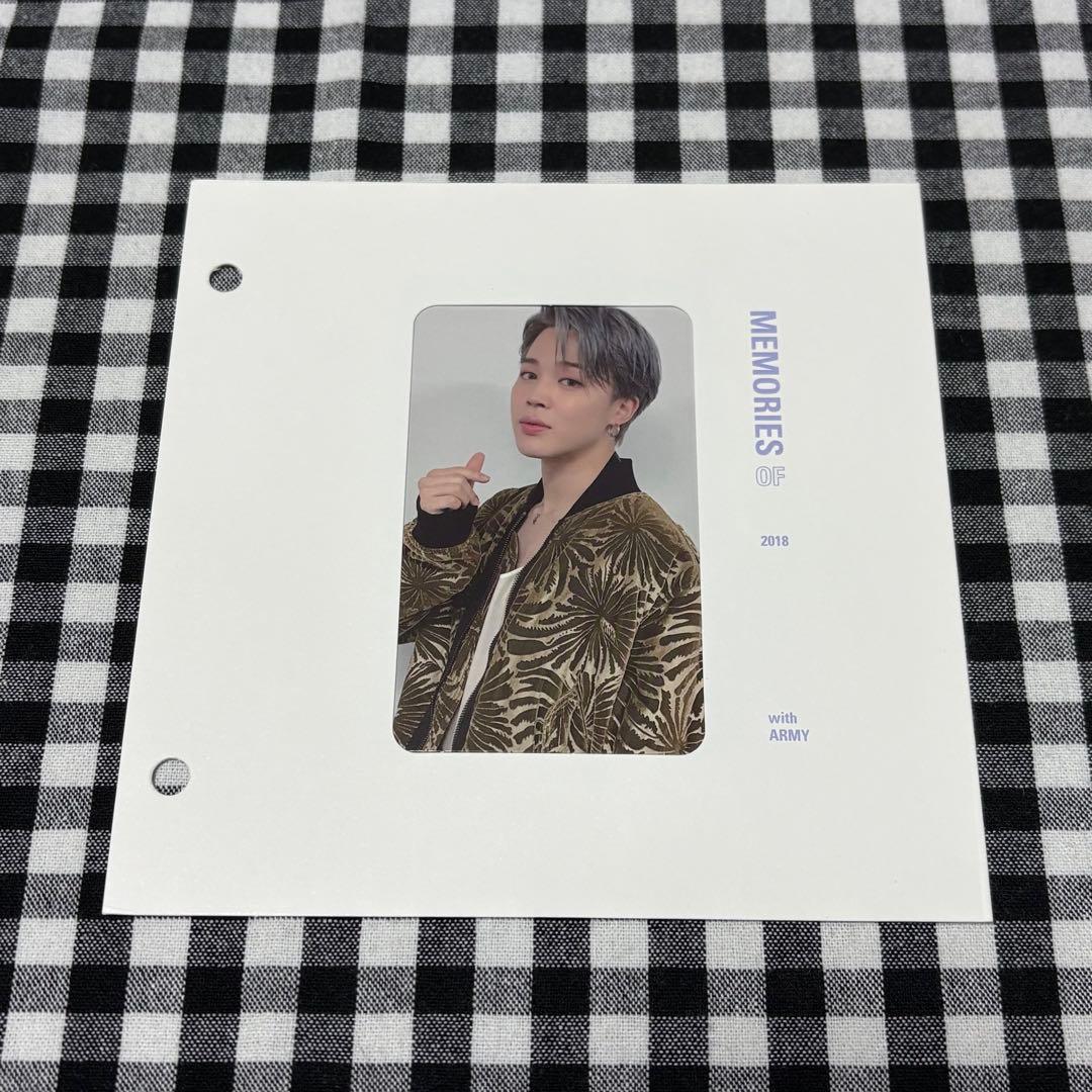 BTS MEMORIES OF 2018 [Blu-ray] ジミン トレカ