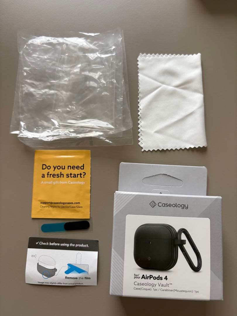 【ケース付き】AirPods 4 アクティブノイズキャンセリング搭載