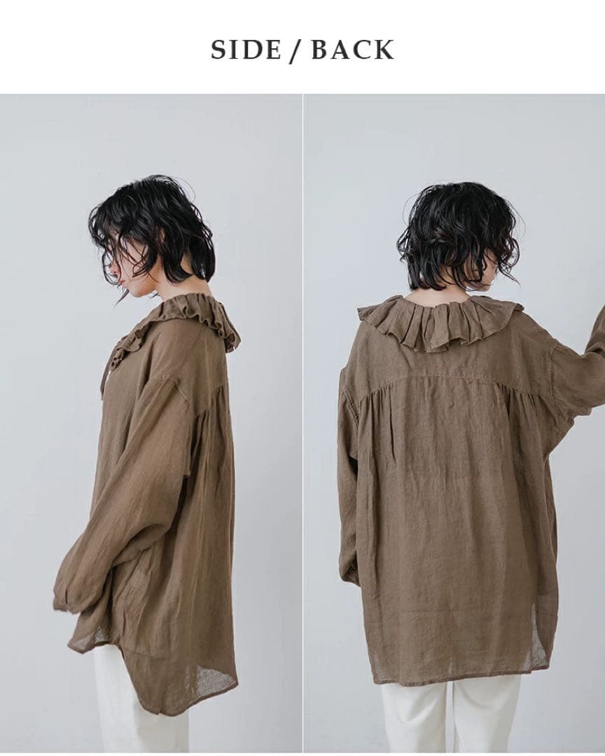 ヴラスヴラム　ブラウス　ネストローブ　fofofofa オールドマンズテーラー