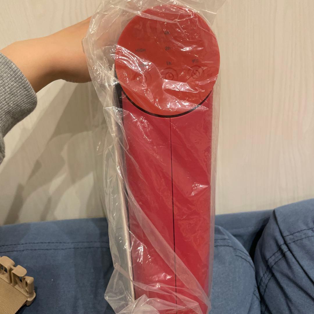 ±0 コンパクト衣類乾燥機 XRC-G010 レッド