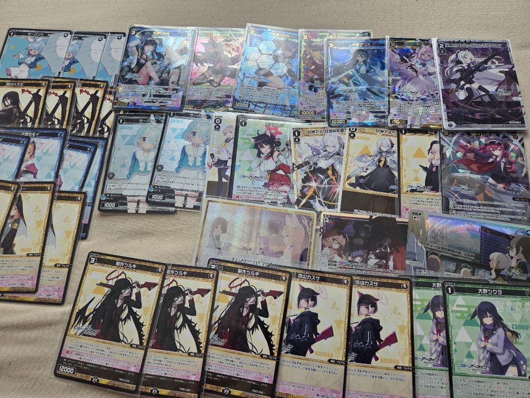 ブルーアーカイブ　白洲アズサ　ウィクロス引退品