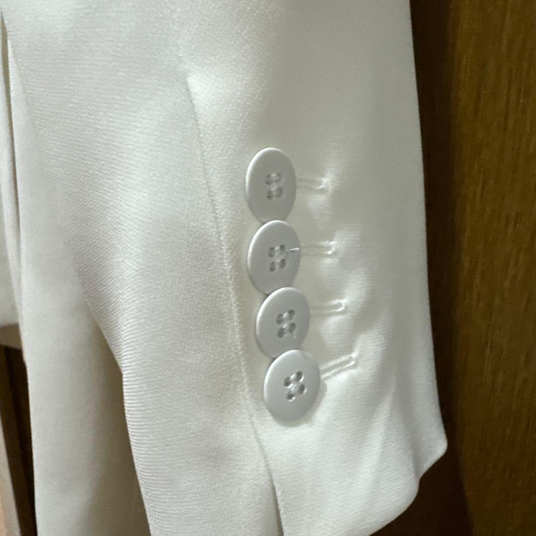 MaxMara ホワイト テーラードジャケット