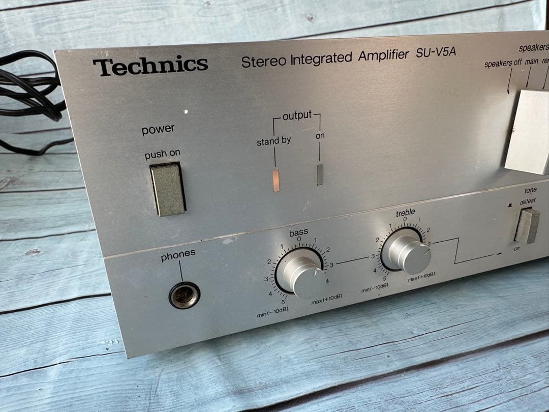 Technics SU-V5Aステレオプリメインアンプ(H8)