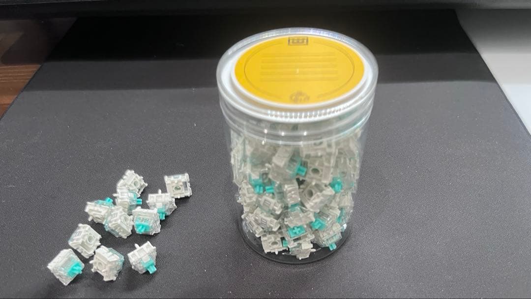 Wooting 80HE（JIS配列、フロストケース）