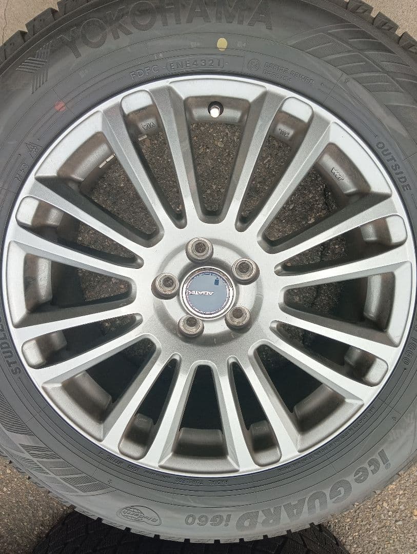 【りちすけ】アイスガード6 225/60R17 ホイールセット