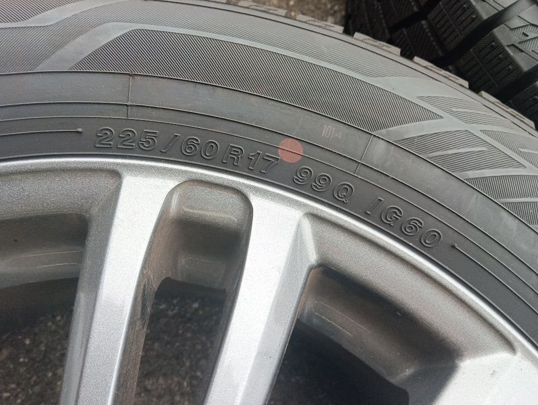 【りちすけ】アイスガード6 225/60R17 ホイールセット