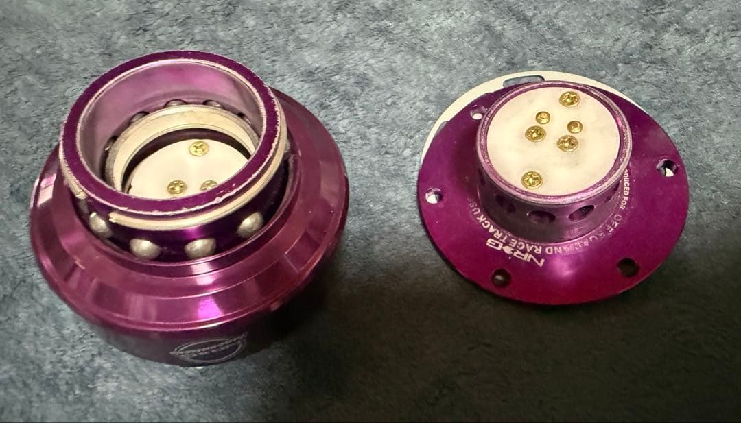 最終値下げ　NRG クイックリリース　紫